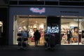 Black friday sale on Triumph lingeries store on stroegt in Copenhagen Royalty Free Stock Photo