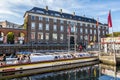 Canal Tours boat company operates at the iconic downtown Nyhavn district