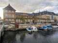 Museum of Danish History and Culture Nationalmuseet along Frederiksholms Canal