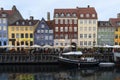 Nyhavn ancient port in Copenhagen, Denmark Royalty Free Stock Photo