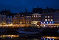 Nyhavn ancient port in Copenhagen, Denmark Royalty Free Stock Photo