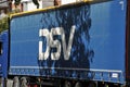 Dsv Global transport and logistic truck in Copenhagen