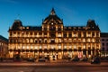 General view of the Magasin du nord, historic building in Copenhagen, Denmark