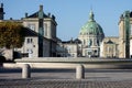 Marble Church (Frederiks Church, Marmorkirken) building in centre of Copenhagen, Denmark