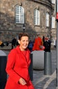 Ms Pia Olsen Dyhr leader of danish SF party in Copenhagen
