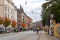 Norrebro district in Copenhagen Royalty Free Stock Photo