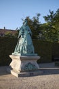 Statue of Queen Caroline Amalie of Augustenburg Royalty Free Stock Photo
