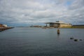 COPENHAGEN, DENMARK: Opera House. It is located on the island of Holmen in central Copenhagen Royalty Free Stock Photo