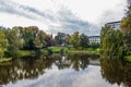 Copenhagen, Denmark. Park in the city center.