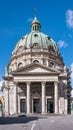 Front entrance of Frederiks church, Copenhagen, Denmark Royalty Free Stock Photo