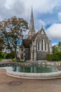 Saint Albans church portrait, Copenhagen, Denmark Royalty Free Stock Photo