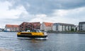 Movia Bryggen harbor bus or boat in Copenhagen