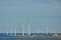 Offshore wind turbines park in Copenhagen - Wind is an highly-available resource in northern Europe, particularly in countries