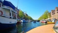 Copenhagen, Denmark:view of Christianshavn city harbor Royalty Free Stock Photo