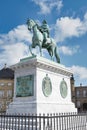 Copenhagen, Europe, statue of king Fredrik V