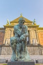 Copenhagen Glyptotek Thinker Statue