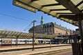 Copenhagen main train station Royalty Free Stock Photo