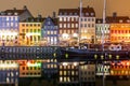 Copenhagen Nyhavn Denmark Royalty Free Stock Photo