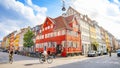 Copenhagen old town view, Denmark Royalty Free Stock Photo