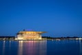 Copenhagen Opera House by night Royalty Free Stock Photo