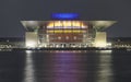 Copenhagen Opera House at night Royalty Free Stock Photo