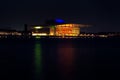 Copenhagen Opera in the night Royalty Free Stock Photo