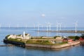 Copenhagen Wind Farm Royalty Free Stock Photo