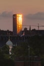 Copenhagen, Zealand / Denmark - June 27 2019: The Headquarters of Carlsberg company in the capital city of Denmark