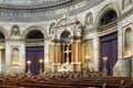 Denmark - Zealand region - Copenhagen - rococo Evangelical Lutheran FrederikÃ¢â¬â¢s Church known also as Marble Church in Royalty Free Stock Photo