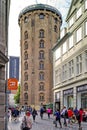 Denmark - Zealand region - Copenhagen city center - Round Tower, 17 century historical astronomical observatory located by the