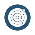 Copernican system Vector icon which can easily modify or edit Royalty Free Stock Photo
