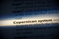 Copernican system Royalty Free Stock Photo