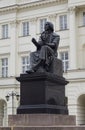 Copernicus memorial in Warsaw