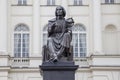 Copernicus Monument in Warsaw Royalty Free Stock Photo