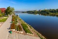 Copernicus Science Centre - Centrum Nauki Kopernik - in Powisle district at Wybrzeze Kosciuszkowskie embankment over Vistula river Royalty Free Stock Photo