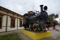 Old locomotive used on the Copiapo Caldera railway. Chile