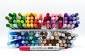 Copic markers for manga cartoonists and artists. Royalty Free Stock Photo