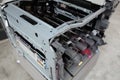 Copier carcass under repair Royalty Free Stock Photo