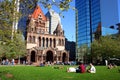 Copley Square, Boston Royalty Free Stock Photo