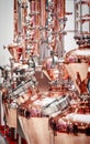 Copper alembic for making alcohol