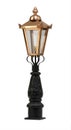 Copper antique style garden lamp