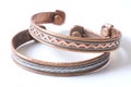 Copper bracelet Royalty Free Stock Photo