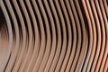 Copper-brass piping of machinery radiator
