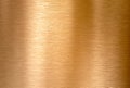 Copper or bronze brushed metal background or texture Royalty Free Stock Photo