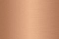 Copper brushed metal background gradient. Royalty Free Stock Photo