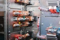 Copper busbar. Uninterrupted power. Electrical power. low-voltage compartment