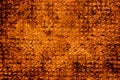 Copper colored wall texture background with textures of different shades of copper or bronze Royalty Free Stock Photo
