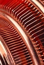 Copper cpu air cooler