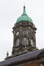 The copper domed hexagonal stone tower above the State Apartment