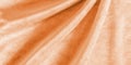 Copper gold velvet background or golden orange amber velour flannel texture made of cotton or wool with soft fluffy Royalty Free Stock Photo